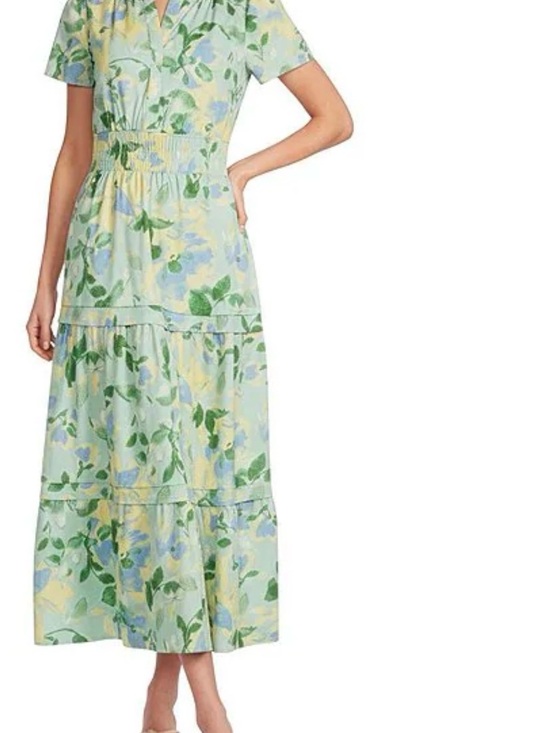 Casa Cabana Dresses & Skirts - Casa Cabana Emme Floral Tiered Maxi Dress